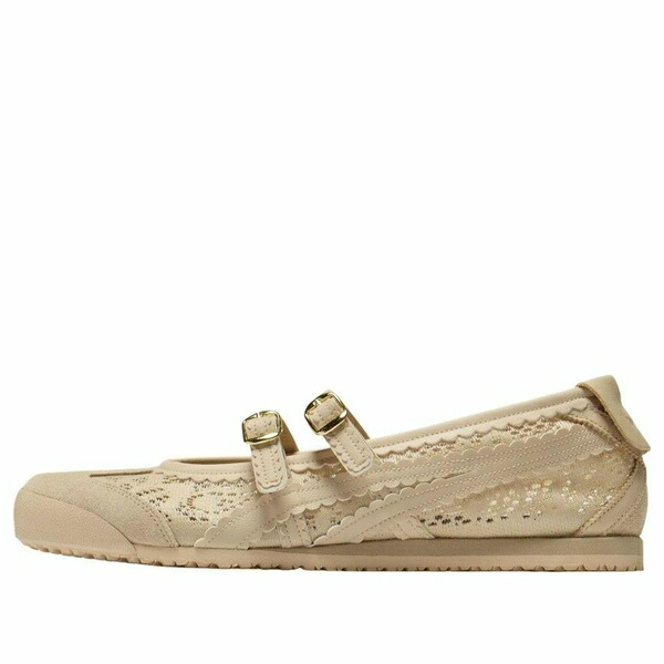 Onitsuka Tiger オニツカタイガー レディース スニーカー 【(WMNS) Onitsuka Tiger Mexico 66 TGRS 'Beige' 1182A705-250】 サイズ US_5(22.0cm)|asty