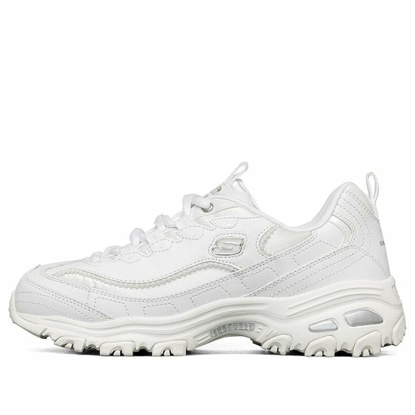 Skechers スケッチャーズ レディース スニーカー  【(WMNS) Skechers D Lites Low-Top Running Shoes White 149463-WHT】  大きさ US_6.5(23.5糎)