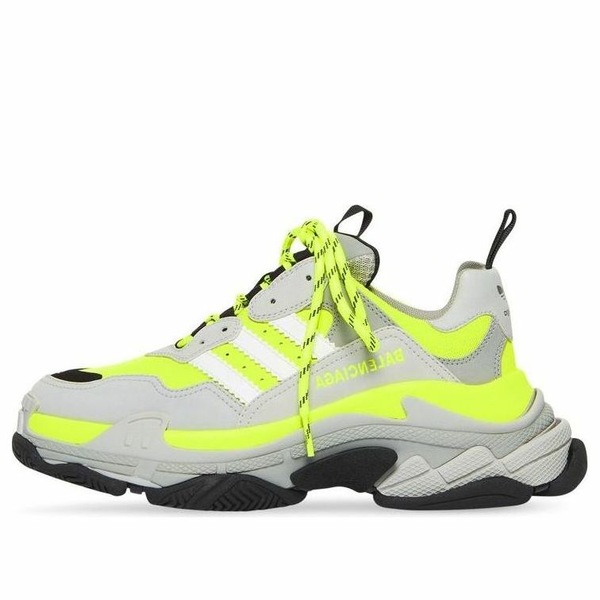 Balenciaga バレンシアガ メンズ スニーカー 【Balenciaga Triple S x adidas Fluo Yellow 712821W2ZB57512】  サイズ US_12(30.0cm)