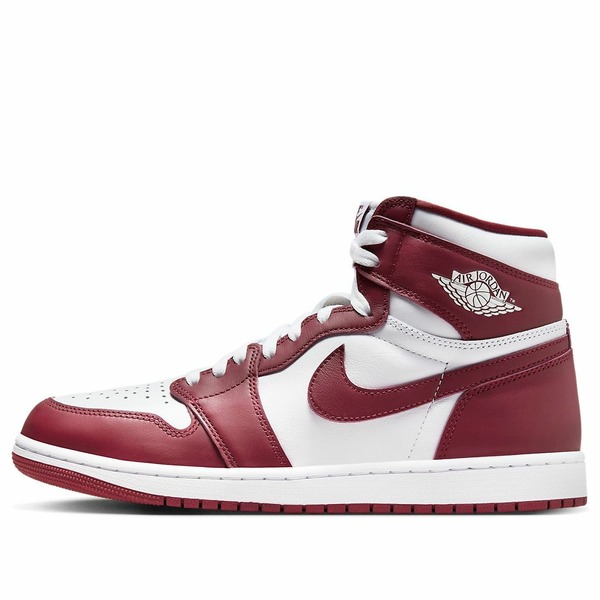 Jordan ジョーダン メンズ スニーカー 【Air Jordan 1 Retro High OG \u0027White Team Red\u0027 DZ5485-160】  大きさ US_6.5(24.5糎)