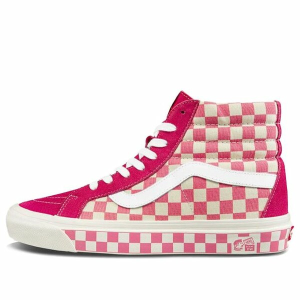 Vans バンズ メンズ スニーカー 【Vans Style 38 Checkerboard Pink/White VN0A38GF2U9】 サイズ US_M_4｜asty