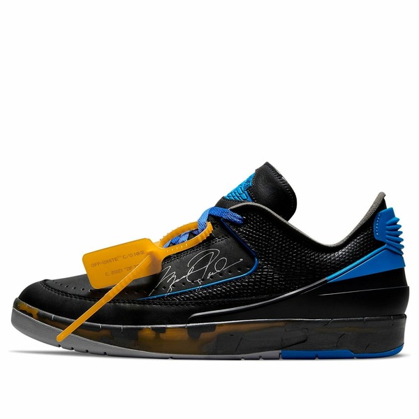 Jordan ジョーダン メンズ スニーカー 【Air Jordan 2 Retro Low SP x Off-White \u0027Black Varsity Royal\u0027 DJ4375-004】  大きさ US_8(26.0糎)