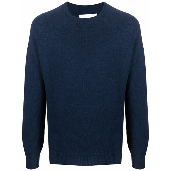 ジル・サンダー メンズ ニット&セーター アウター Fine-knit virgin-wool jumper Blue｜asty