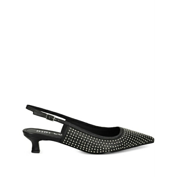 ビビロウ レディース パンプス シューズ 35粍 studded slingback pumps Black
