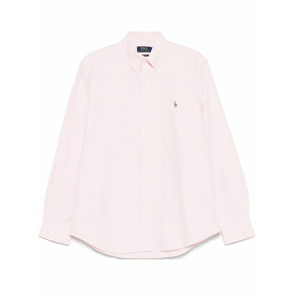 ラルフローレン メンズ シャツ トップス Striped shirt  Pink