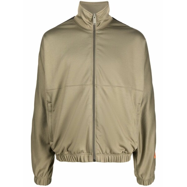 ヘロン プレストン メンズ パーカー・スウェットシャツ アウター Embroidered logo track top Green