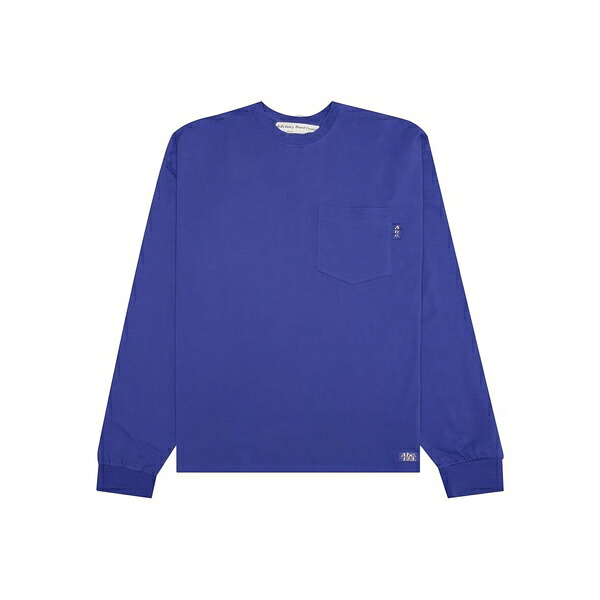 アドバイザリー ボード クリスタルズ メンズ Tシャツ トップス Pocket long-sleeve t-shirt Blue