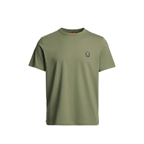 パラジャンパーズ メンズ Tシャツ トップス Elio logo-patch t-shirt Green｜asty 32,800円