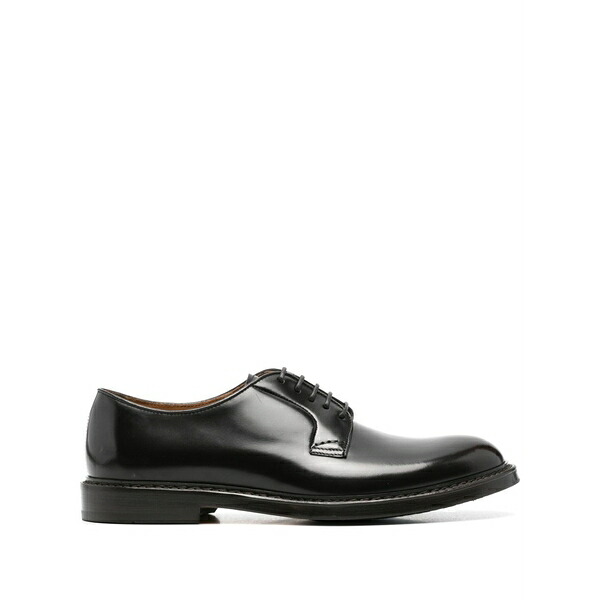 ドンカルズ メンズ 御召しものシューズ シューズ Leather derby shoes Brown
