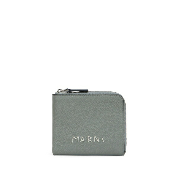 マルニ メンズ 財布 アクセサリー Marni mending wallet Blue｜asty