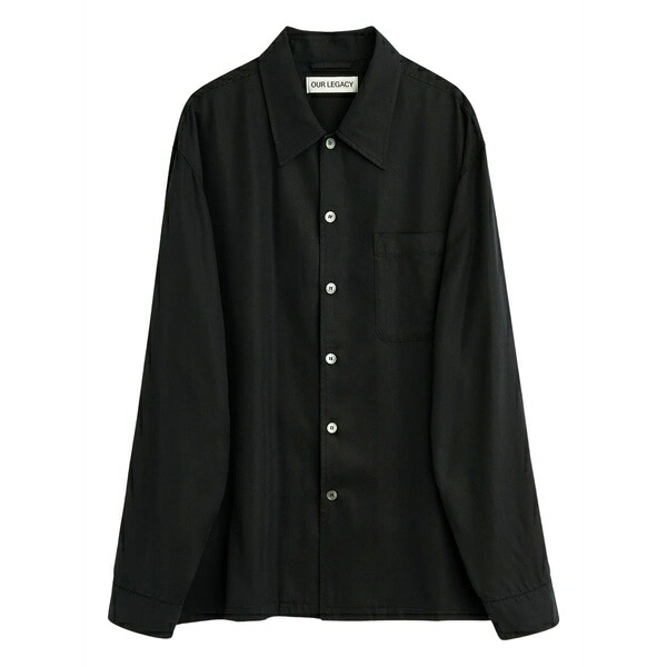 アワーレガシー メンズ シャツ トップス Long-sleeves shirt Black｜asty
