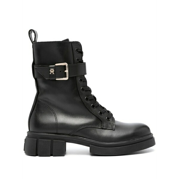 トミー ヒルフィガー レディース ブーツ シューズ Cool feminine 40mm boots Black|asty