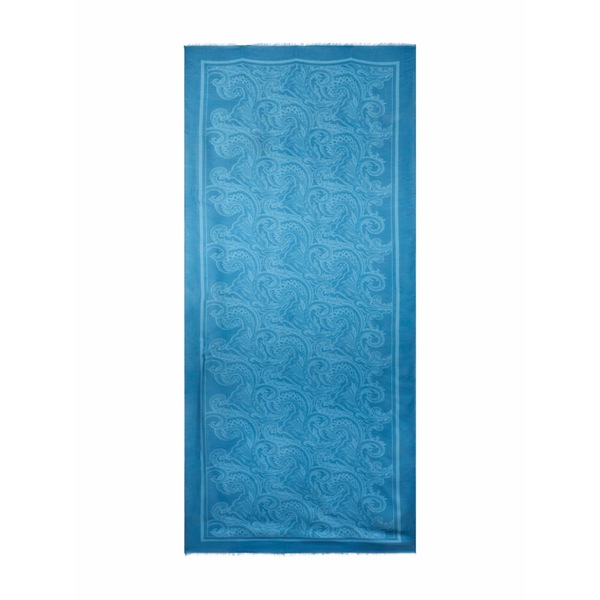 エトロ メンズ えり巻き・袈裟・えり巻き 付属物 Paisley-print scarf  Blue
