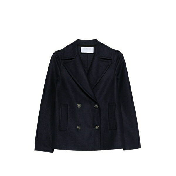 ハリスワーフロンドン レディース 上衣＆上衣 アウター Double-breasted jacket Blue