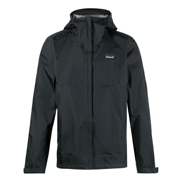 パタゴニア メンズ 厚地の外套 アウター Long-sleeve recycled nylon coat Black