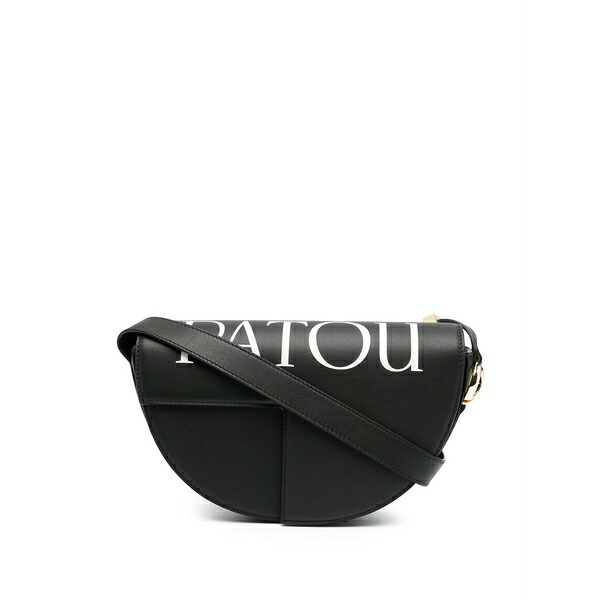 ジャンパトゥ レディース ショルダーバッグ 御徒面子 Le patou leather shoulder bag Black
