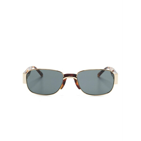 リンダ ファロー レディース サングラス＆アイウェア アクセサリー Rectangle-frame sunglasses Gold｜asty
