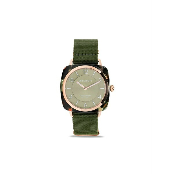 ブリストン レディース 腕時計 アクセサリー Clubmaster chic 36mm Green｜asty