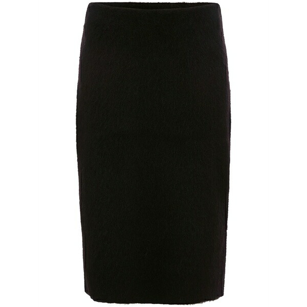 J.W.アンダーソン レディース 編み物\u0026スウェーター アウター Wool-blend MIDI pencil skirt Black