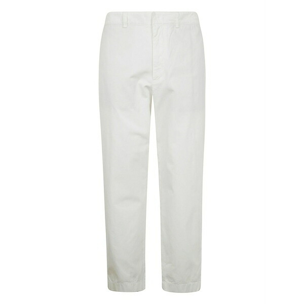 デパートメントファイブ メンズ カジュアルパンツ ボトムス Cotton trousers White｜asty