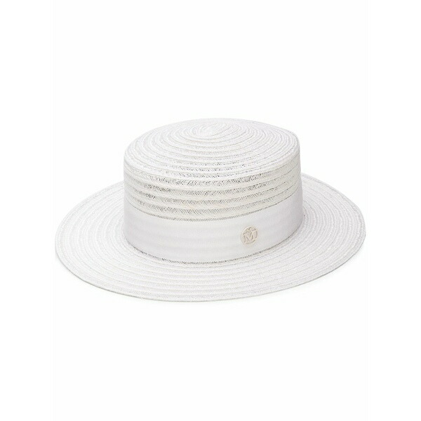 メゾンミッシェル  レディース 鳥打ち帽 付属物 Kiki hat White