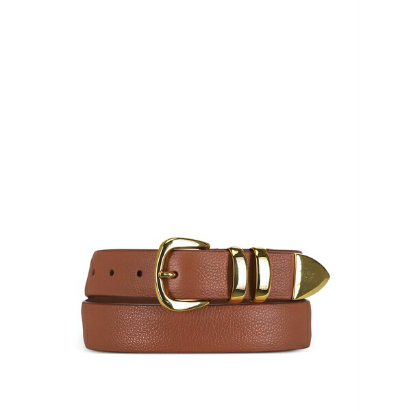 アンダーソンズ レディース 三尺帯 付属物 Cassie buckle belt Brown
