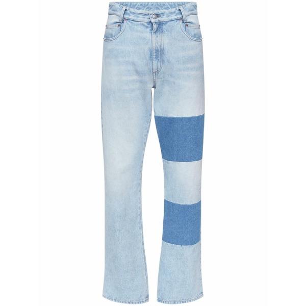 マルタンマルジェラ メンズ デニムパンツ ボトムス Stripe-detail jeans Blue｜asty