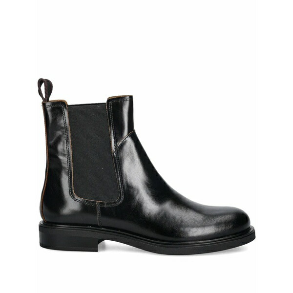 渡り者 レディース ブーツ シューズ 25粍 freya pull-tab chelsea boots Black