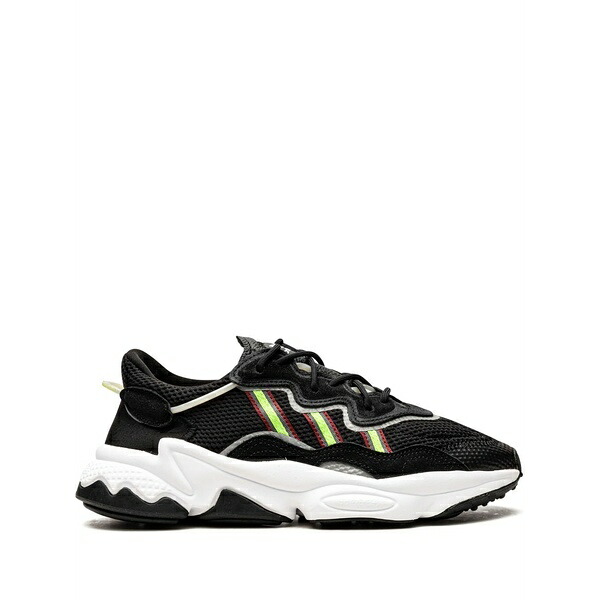 アディダス レディース スニーカー シューズ Ozweego low-top sneakers Black｜asty