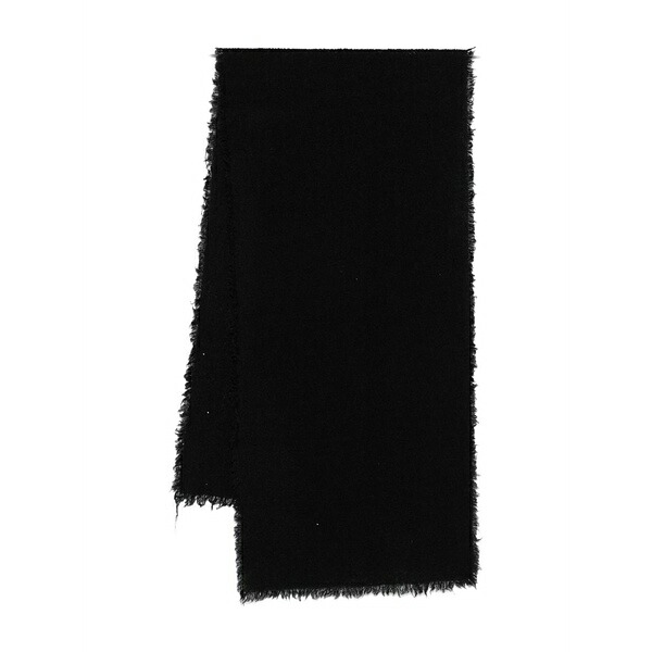 ファリエロ サルティ メンズ えり巻き・袈裟・えり巻き 付属物 Frayed scarf Black