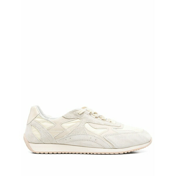 デイト レディース スニーカー シューズ Panelled sneakers Neutrals