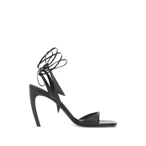 ジ アティコ レディース サンダル シューズ Ora tie-fastening heeled sandals Black｜asty 109,890円
