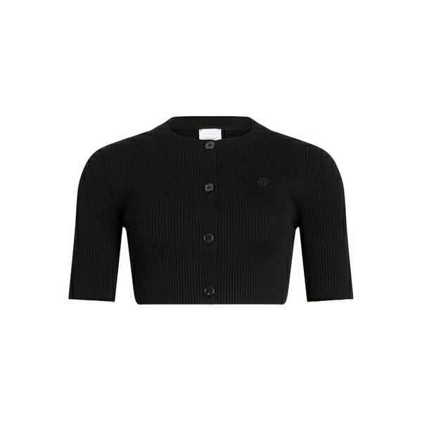 ジャンパトゥ レディース Tシャツ トップス Cropped cardigan Black｜asty