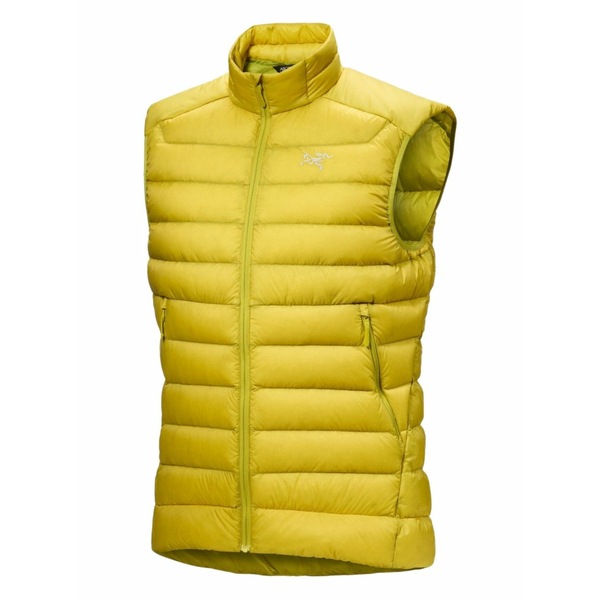 アークテリクス メンズ ジャケット＆ブルゾン アウター Cerium zipped vest Yellow｜asty