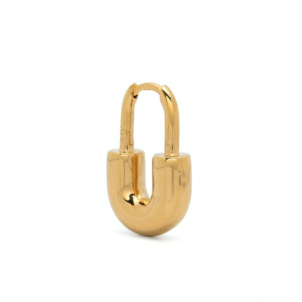 聖処女マリア 黒いこと メンズ ピアス・イヤリング 付属品 18kt gold-plated sterling silver schoenhauser earring Gold