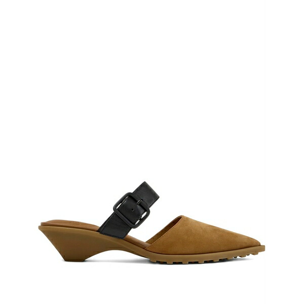 カンペール レディース サンダル シューズ Anita buckle-detail mules Brown｜asty