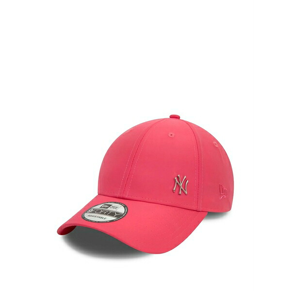 ニューエラ メンズ 帽子 アクセサリー Logo-plaque cap Pink|asty
