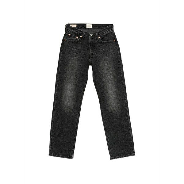 リーバイス レディース デニムパンツ ボトムス 501 curve black jeans Black