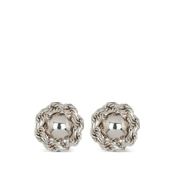 ジェニファーベア レディース ピアス＆イヤリング アクセサリー Caryann rope earrings Silver｜asty