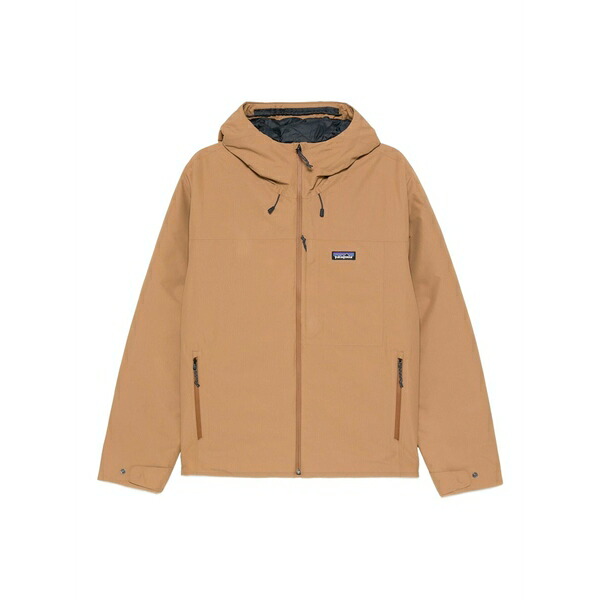 パタゴニア メンズ 上衣＆上衣 アウター Windshadow zip-front hooded jacket Brown コート・ジャケット-メンズファッション