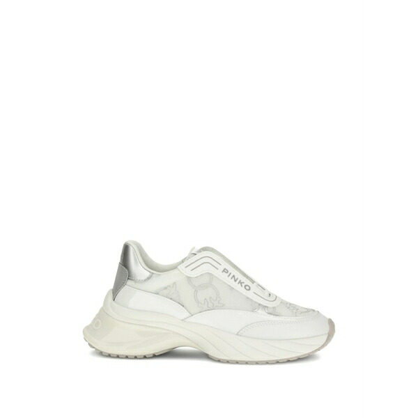 ピンコ レディース スニーカー シューズ Ariel 19 printed sneakers White