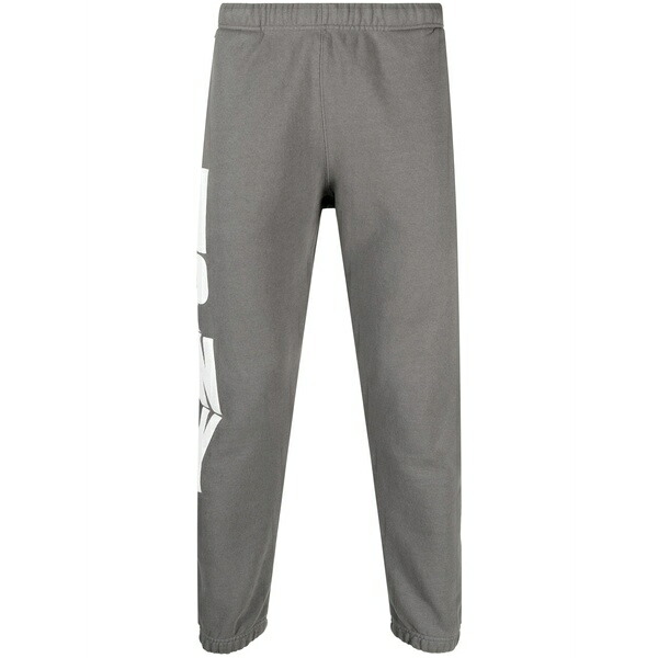 ヘロン プレストン メンズ カジュアルパンツ ボトムス Logo-print track pants Grey｜asty