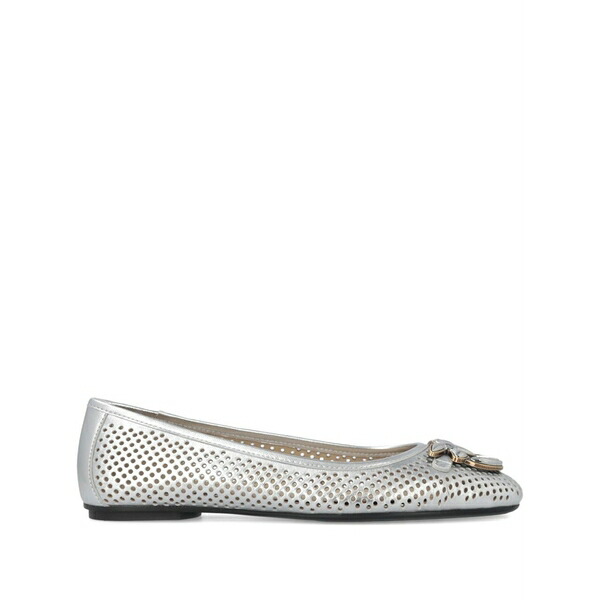 ピンコ レディース サンダル シューズ Love bids perforated ballet flats Silver｜asty