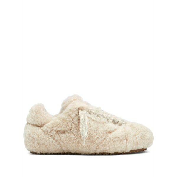 アクセルアリガト メンズ スニーカー シューズ Tact shearling-effect sneakers Neutrals｜asty