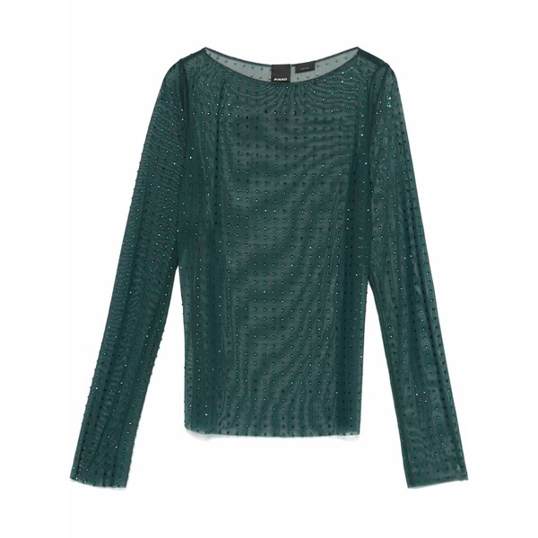 ピンコ レディース プルオーバー トップス Rouen top Green