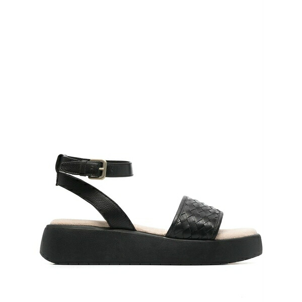 ブガッティ レディース サンダル シューズ 45mm kya interwoven leather sandals  Black