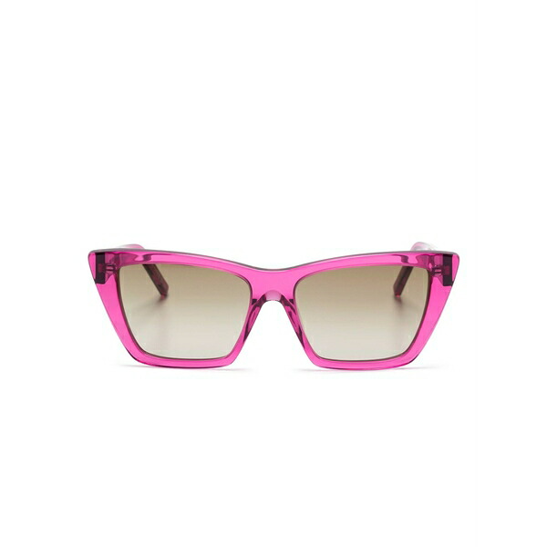 サンローラン アイウェア メンズ サングラス・アイウェア アクセサリー Mica sunglasses Pink｜asty