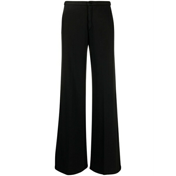 フォルテ フォルテ レディース カジュアルパンツ ボトムス Wide-leg trousers Black｜asty
