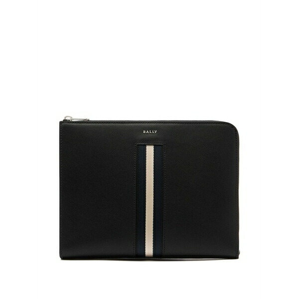 バリー メンズ 商行為系 御徒面子 Ribbon clutch bag Black
