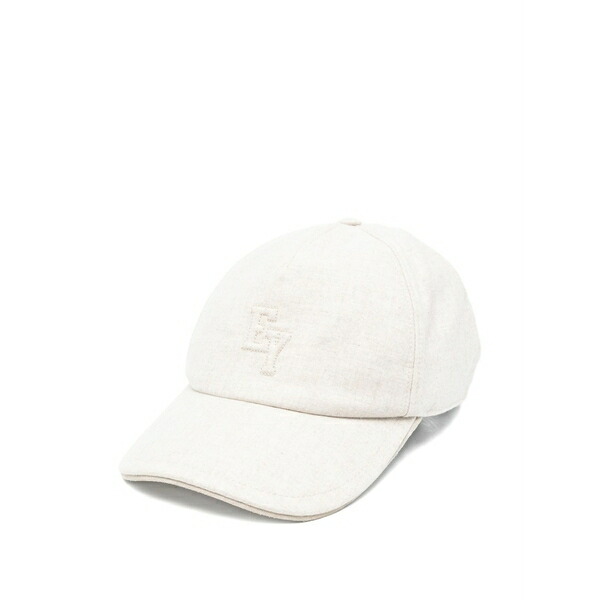 イレブンティ メンズ 鳥打ち帽 付属品 Logo-embroidered baseball cap Neutrals バッグ・小物・ブランド雑貨-キャップ